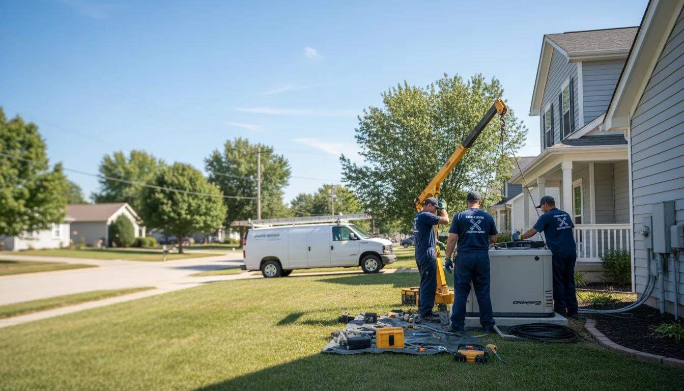 Generator Installation in Overland Park, KS near me